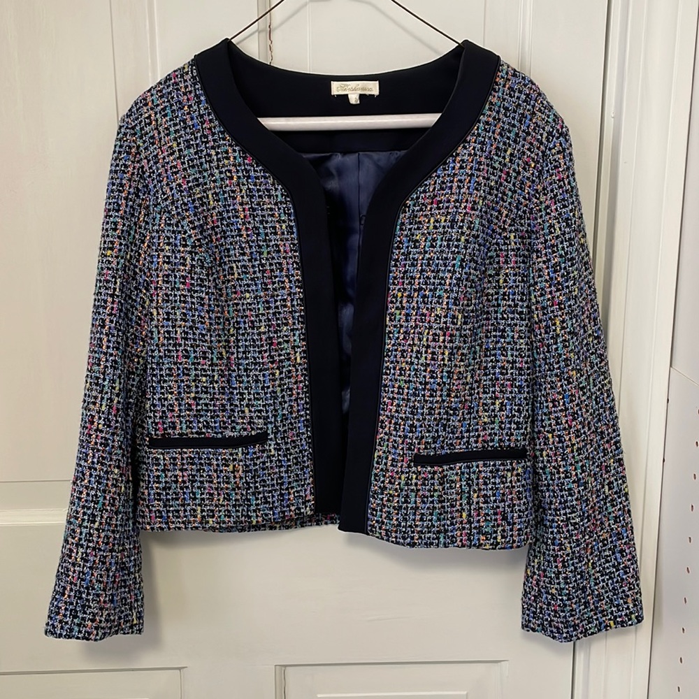 Shoshanna size 2 crop jacket